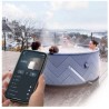 Spa semi-rígido mono de 6 lugares 173cm e Wifi MSpa