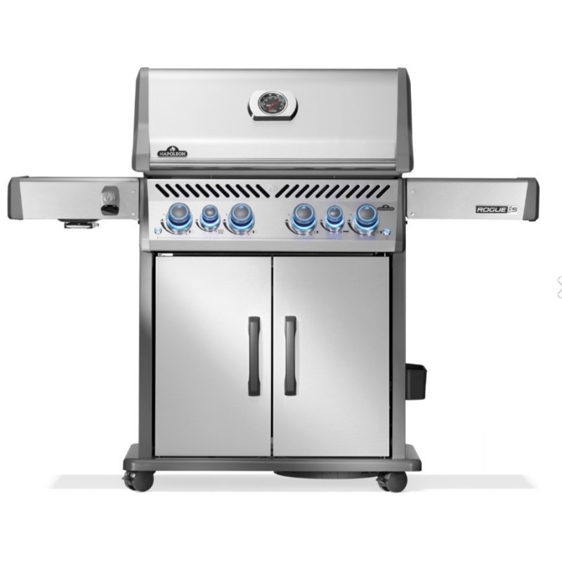 Churrasqueira a gás Napoleon Rogue® PRO-S 525 RSIB em aço inoxidável SIZZLE ZONE™ com 6 queimadores e 1 traseira Churrasqueira a gás Napoleon Rogue® PRO-S 525 RSIB em aço inoxidável SIZZLE ZONE™ com 6 queimadores e 1 traseira