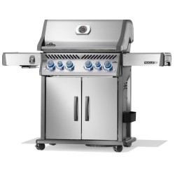Napoleon RBarbacoa de gas Napoleon Rogue® PRO-S 525 RSIB de acero inoxidable SIZZLE ZONE™ con 6 quemadores y 1 trasero