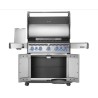 Churrasqueira a gás Napoleon Rogue® PRO-S 625 RSIB em aço inoxidável SIZZLE ZONE™ 7 com queimador lateral e traseiro
