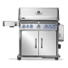 Churrasqueira a gás Napoleon Rogue® PRO-S 625 RSIB em aço inoxidável SIZZLE ZONE™ 7 com queimador lateral e traseiro