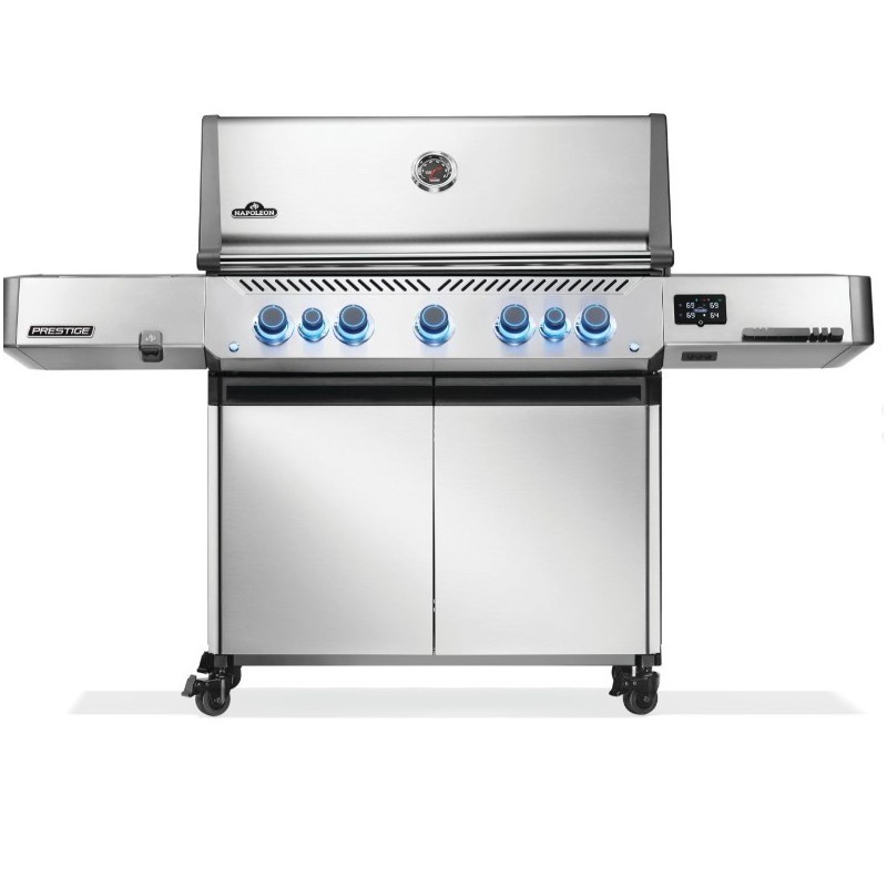 Napoleon Prestige® 665 RSIB Connected Gas Grill SIZZLE ZONE™ 7 burners and 1 rear Napoleon Prestige® 665 RSIB Connected Gas Grill SIZZLE ZONE™ 7 burners and 1 rear