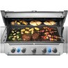 Napoleon Prestige® 665 RSIB SIZZLE ZONE™ barbecue a gas a 7 fuochi con 1 posteriore