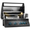 Napoleon Built-In Gas Grill 700 Big 32 with 4 Burners and 1 Infrared Rear