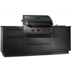OASIS® 105 Napoleon Matte Black 700 Series Sizzle Zone® Side Outdoor Kitchen