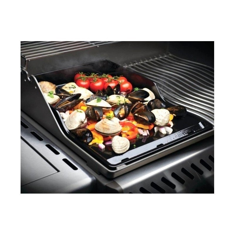 Plancha en fonte émaillée Napoleon pour barbecue Série Rogue ou Prestige