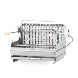 Le Marquier Mendy Stainless Steel Barbecue with Rotisserie