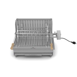 Le Marquier Mendy Stainless Steel Barbecue with Rotisserie