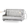Le Marquier Irissarry Stainless Steel Barbecue with Rotisserie 78x32