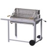 Barbecue Le Marquier Irissarry Inox avec Chariot et Tournebroche