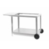 Barbecue Le Marquier Irissarry Inox avec Chariot et Tournebroche