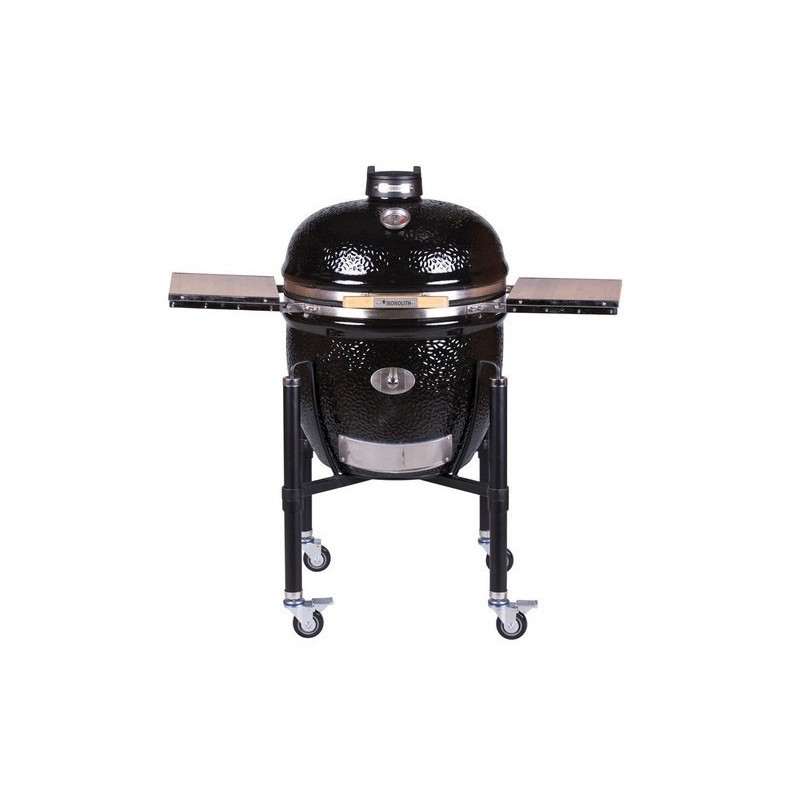 Kamado Monolith Classic Pack Pro 2.0 Grill com Tampa de Carrinho e Pedra para Pizza Kamado Monolith Classic Pack Pro 2.0 Grill com Tampa de Carrinho e Pedra para Pizza