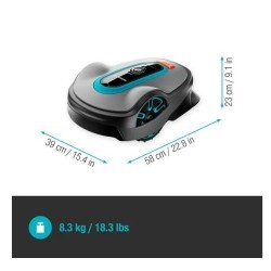 Robot cortacésped conectado Gardena Smart Sileno life 1500
