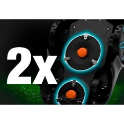 Gardena Smart Sileno Free Mähroboter ohne Begrenzungskabel 1200m2