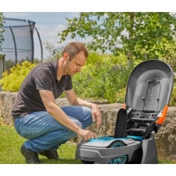 Gardena Robot Sileno Minimo City and Life Abrigo para cortadores de relva