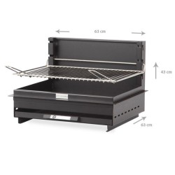 Le Marquier Montory Einbau-Grill Grill 61x40