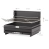 Le Marquier Montory Built-In Grill Barbecue 61x40