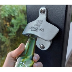 Riparo per barbecue in alluminio Austin 1,8x2,4 m grigio antracite con tetto Canopia