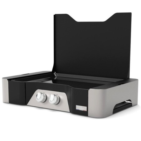 Plancha a gás exclusiva 260 DUO L 78 x P 49 cm Le Marquier