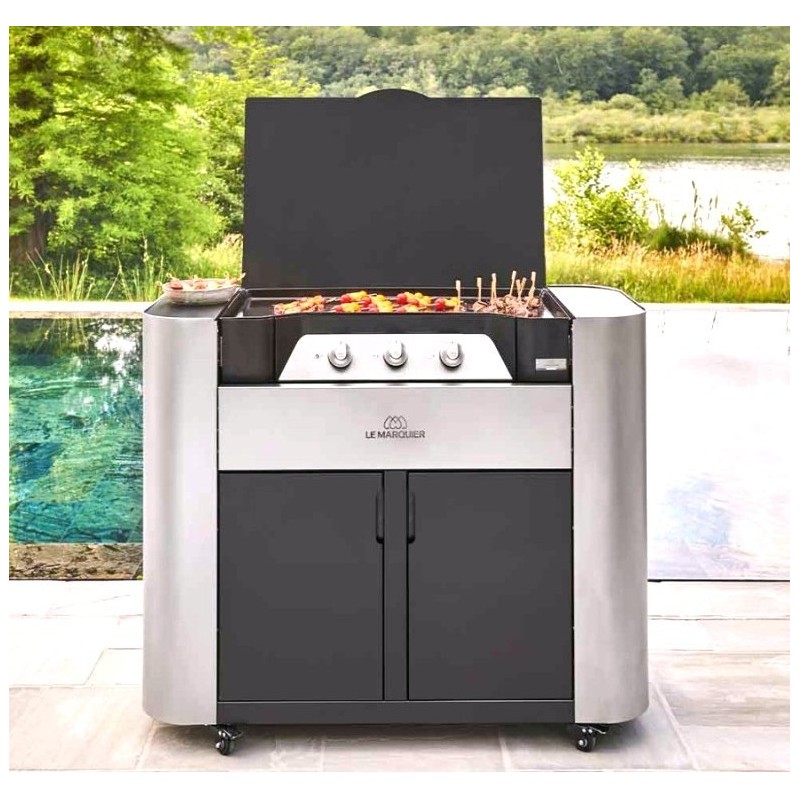 Ferro a gás Le Marquier Exclusive 375 XL DUO em carruagem Ferro a gás Le Marquier Exclusive 375 XL DUO em carruagem