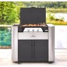 Trolley gas griddle Le Marquier Exclusive 375 XL DUO