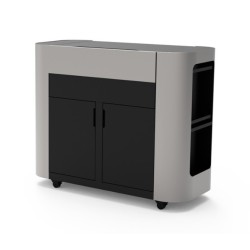 Trolley gas griddle Le Marquier Exclusive 375 XL DUO