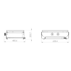 Plancha de gas DUO 260 original Le Marquier