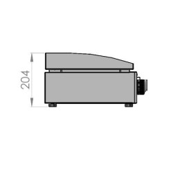 La plancha elettrica in acciaio inox 160 Le Marquier