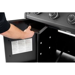 Plancha gaz Napoléon Phantom 30 Rogue® PRO 4 brûleurs avec chariot