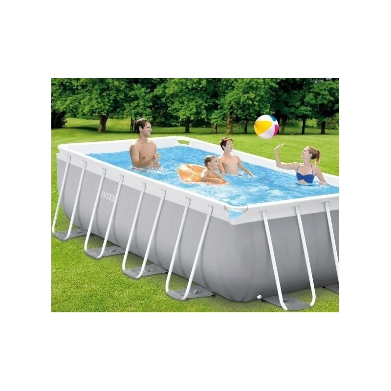 Piscina Prisma FramTubular Intex 4x2 x h122 Piscina Prisma FramTubular Intex 4x2 x h122
