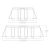 Prism Fram Intex tubular para piscina 400x200xh100