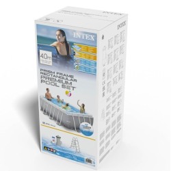 Prism Fram Intex tubular para piscina 400x200xh100