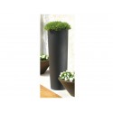 Pots of outside Lago Anthracite BaySeasons Design