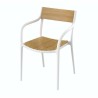 Madison Wood White Chair Vondom