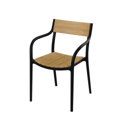 Cadeira Madison Wood Black Vondom