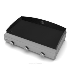 Plancha Amalia 375 à gaz en acier inoxydable Le Marquier