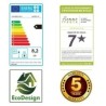 Fogão a lenha Panadero Chopin 3V EcoDesign 8,2 kW