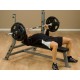 Olímpico flat Bench Pro alavancagem SFB349G Pro Clubline