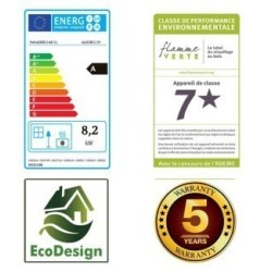 Panadero Verne Ecodesign Holzofen 6,7 kW