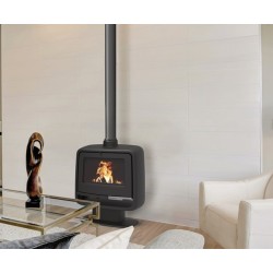 Paul Holzofen aus Gusseisen auf Supra 10kW