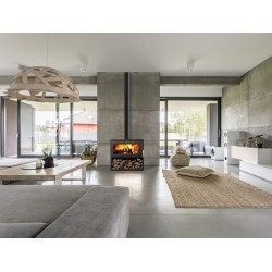 Larry Bûcher Supra 8.5kW Fogão a Lenha