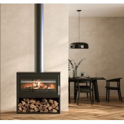 Larry Bûcher Supra 8,5kW Holzofen