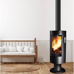 Fogão a lenha autônomo Chloe Supra 7.1kW