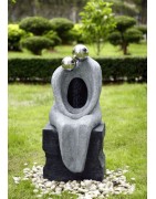 Statuen, Skulpturen, Brunnen, Wasserwände