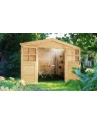 Unterstände und Gartenchalets