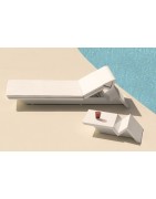 Banhos de sol e espreguiçadeiras